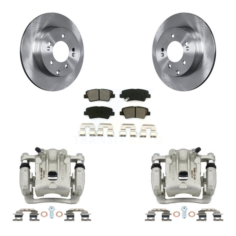 Transit Auto KC8-100408S Disc Brake Kit for 2011-2017 Hyundai Azera, Kia Optima - Rear product image