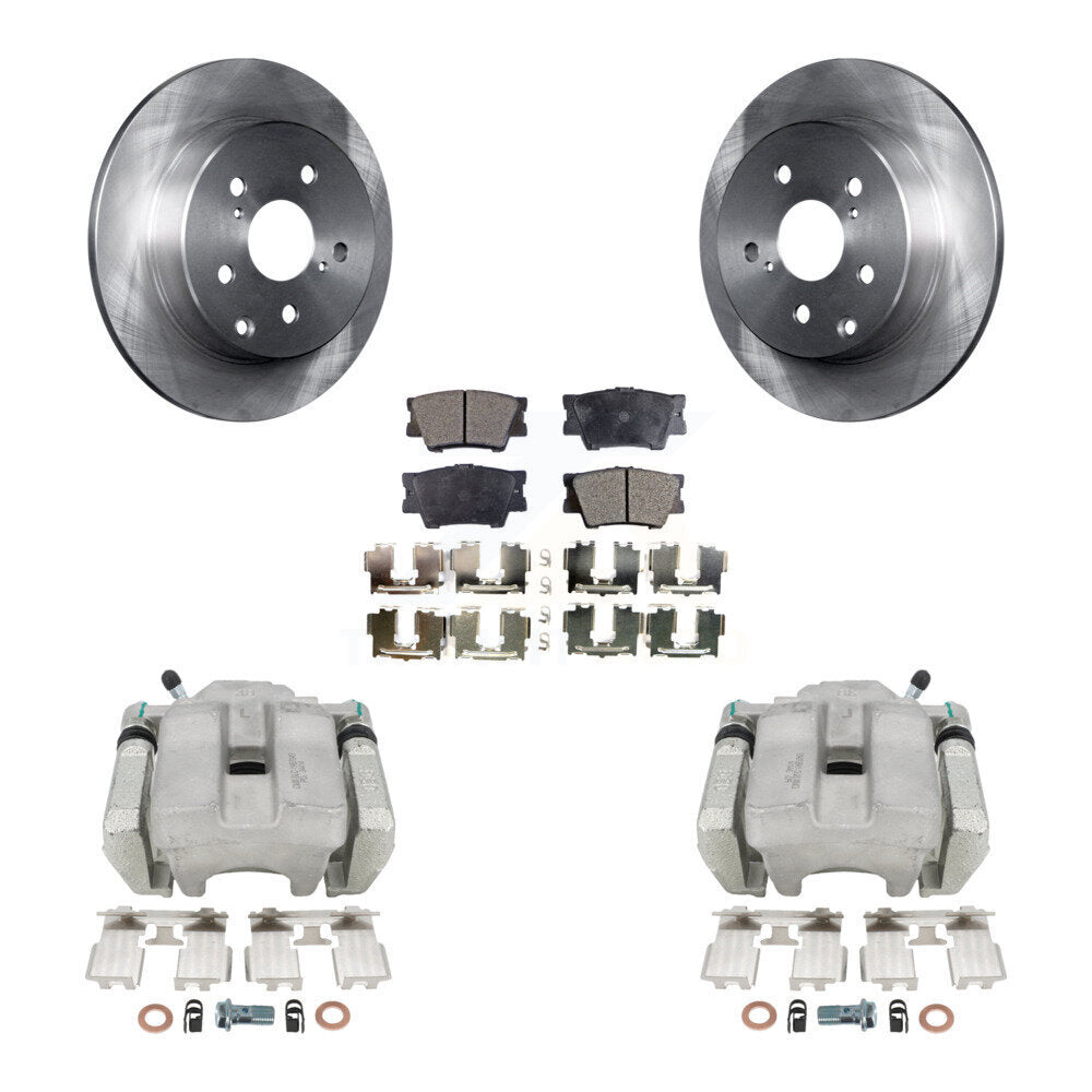 Transit Auto KC8-100409P Disc Brake Kit for 2012-2018 Toyota RAV4 - Rear product image