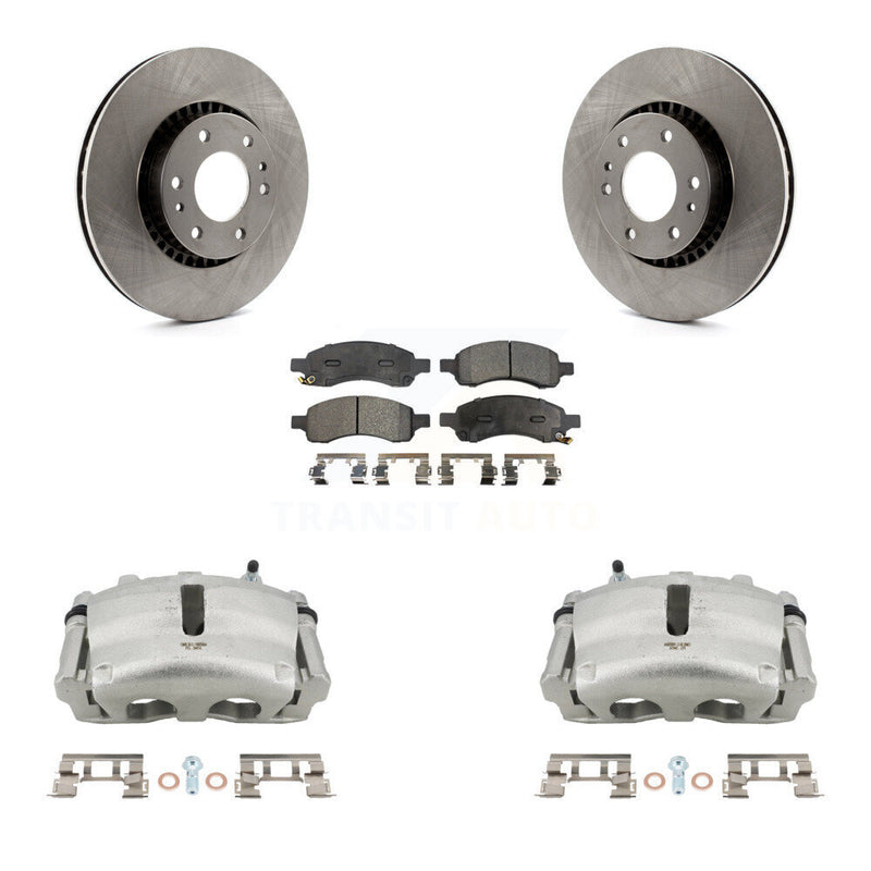 Transit Auto KC8-100409T Disc Brake Kit for 2006-2009 GMC Envoy, Saab 9-7x, Buick Rainier & more - Front product image