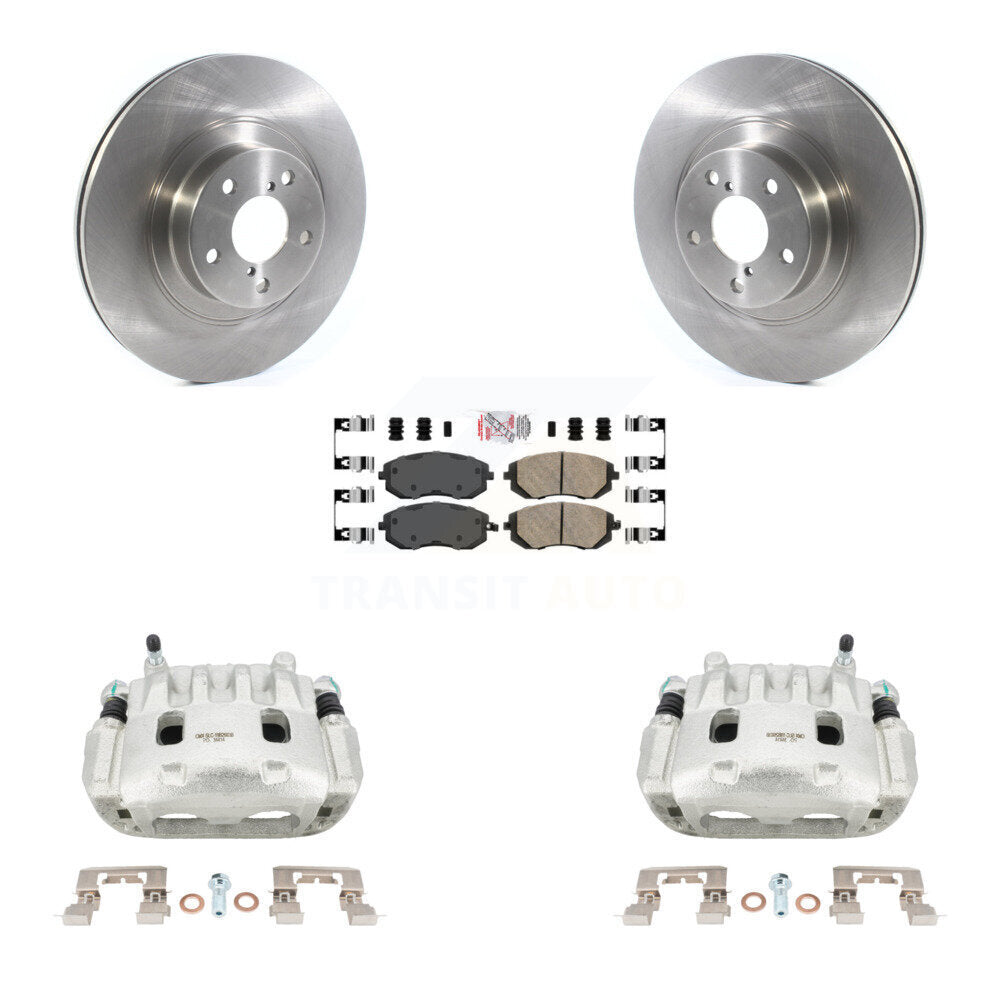 Transit Auto KC8-100410N Disc Brake Kit for 2005-2013 Subaru WRX, Subaru Impreza, Subaru Outback & more - Front product image