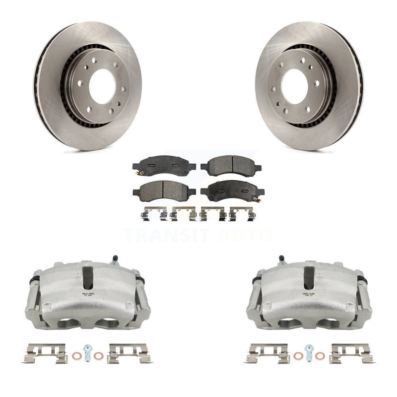 Transit Auto KC8-100410T Disc Brake Kit for 2006-2009 GMC Envoy, Isuzu Ascender, Buick Rainier & more - Front product image
