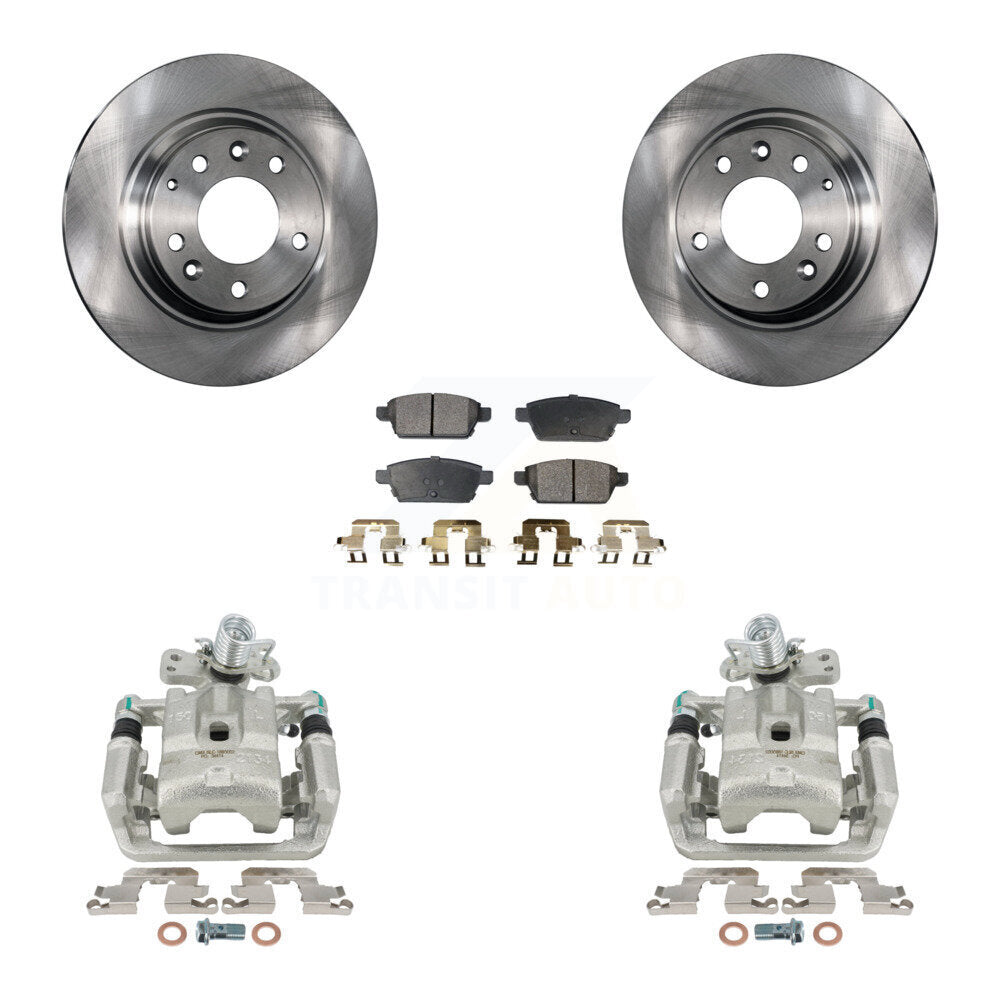 Transit Auto KC8-100411P Disc Brake Kit for 2006-2013 Mazda 6, Lincoln MKZ, Ford Fusion & more - Rear product image