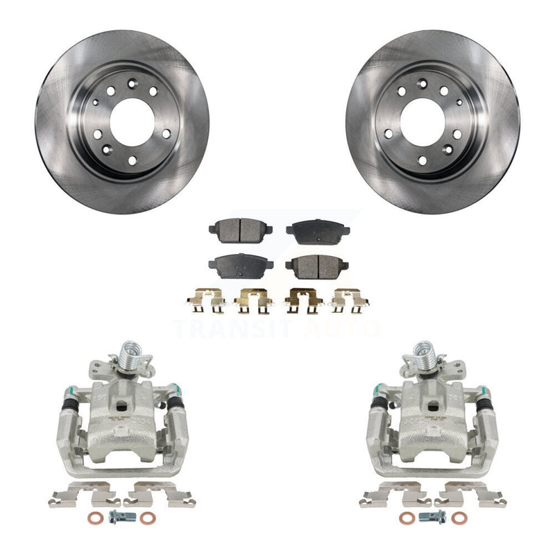 Transit Auto KC8-100411P Disc Brake Kit for 2006-2013 Mazda 6, Lincoln MKZ, Ford Fusion & more - Rear product image