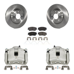 Transit Auto KC8-100411T Disc Brake Kit for 2016-2021 Hyundai Tucson, Kia Sportage - Front product image