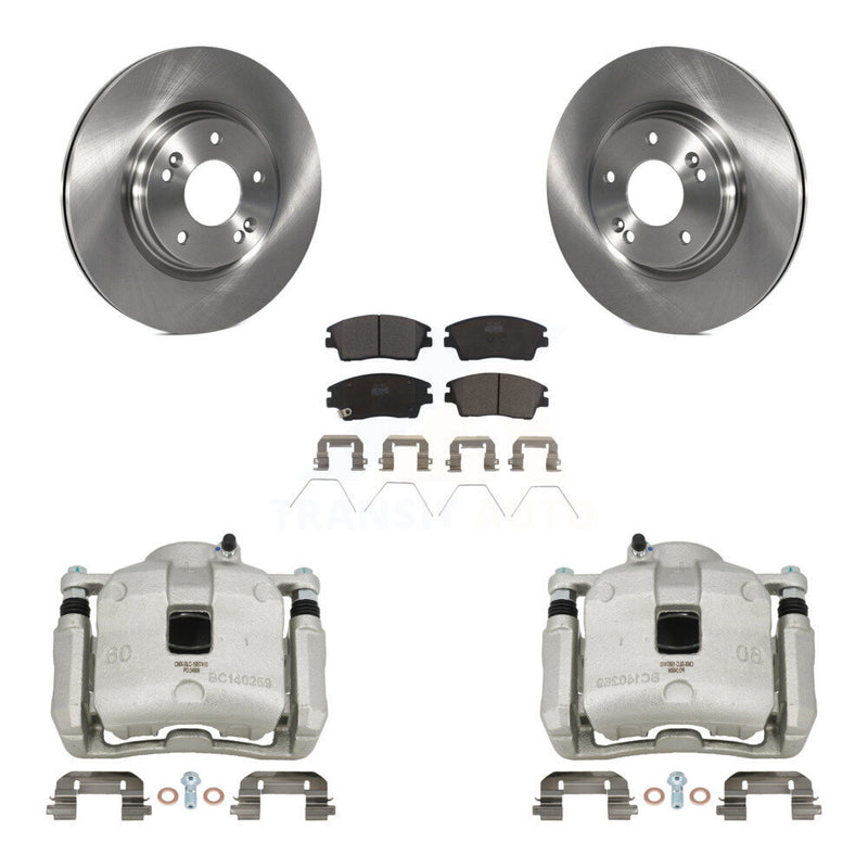 Transit Auto KC8-100411T Disc Brake Kit for 2016-2021 Hyundai Tucson, Kia Sportage - Front product image