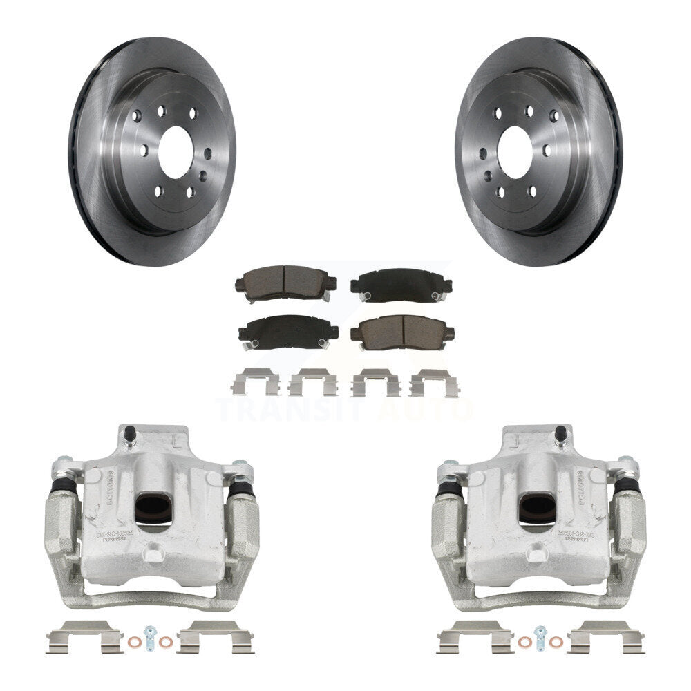 CMX KC8-100412C Disc Brake Kit for 2007-2017 GMC Acadia Limited, Chevrolet Traverse, Buick Enclave & more - Rear product image