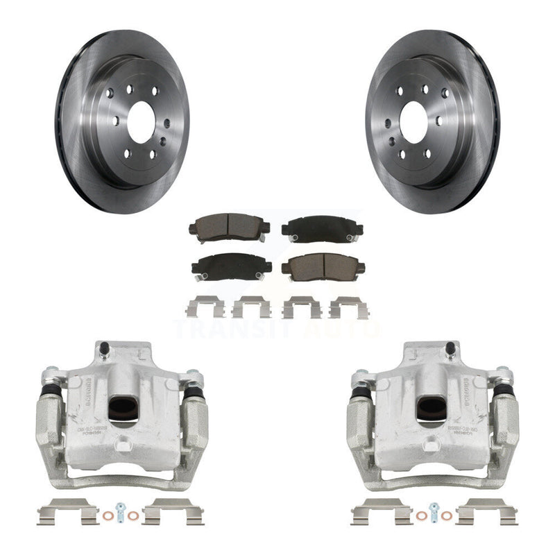 CMX KC8-100412C Disc Brake Kit for 2007-2017 GMC Acadia Limited, Chevrolet Traverse, Buick Enclave & more - Rear product image