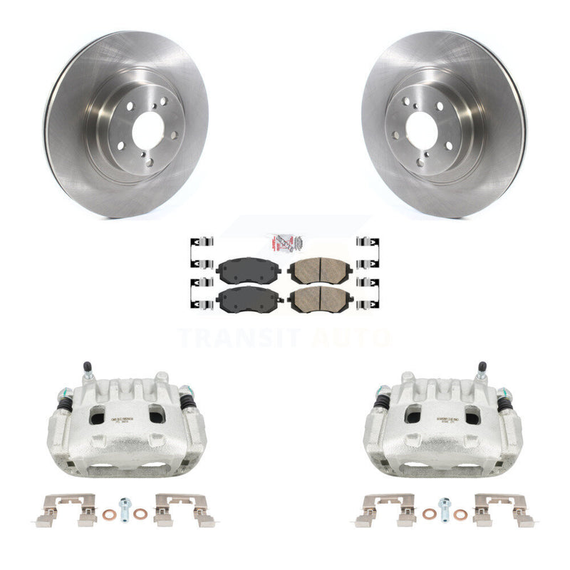 Transit Auto KC8-100412N Disc Brake Kit for 2005-2013 Subaru WRX, Subaru Impreza, Subaru Outback & more - Front product image