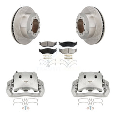 Transit Auto KC8-100413P Disc Brake Kit for 2005-2016 Ford F-450 Super Duty, International TerraStar, Ford LCF & more - Rear product image