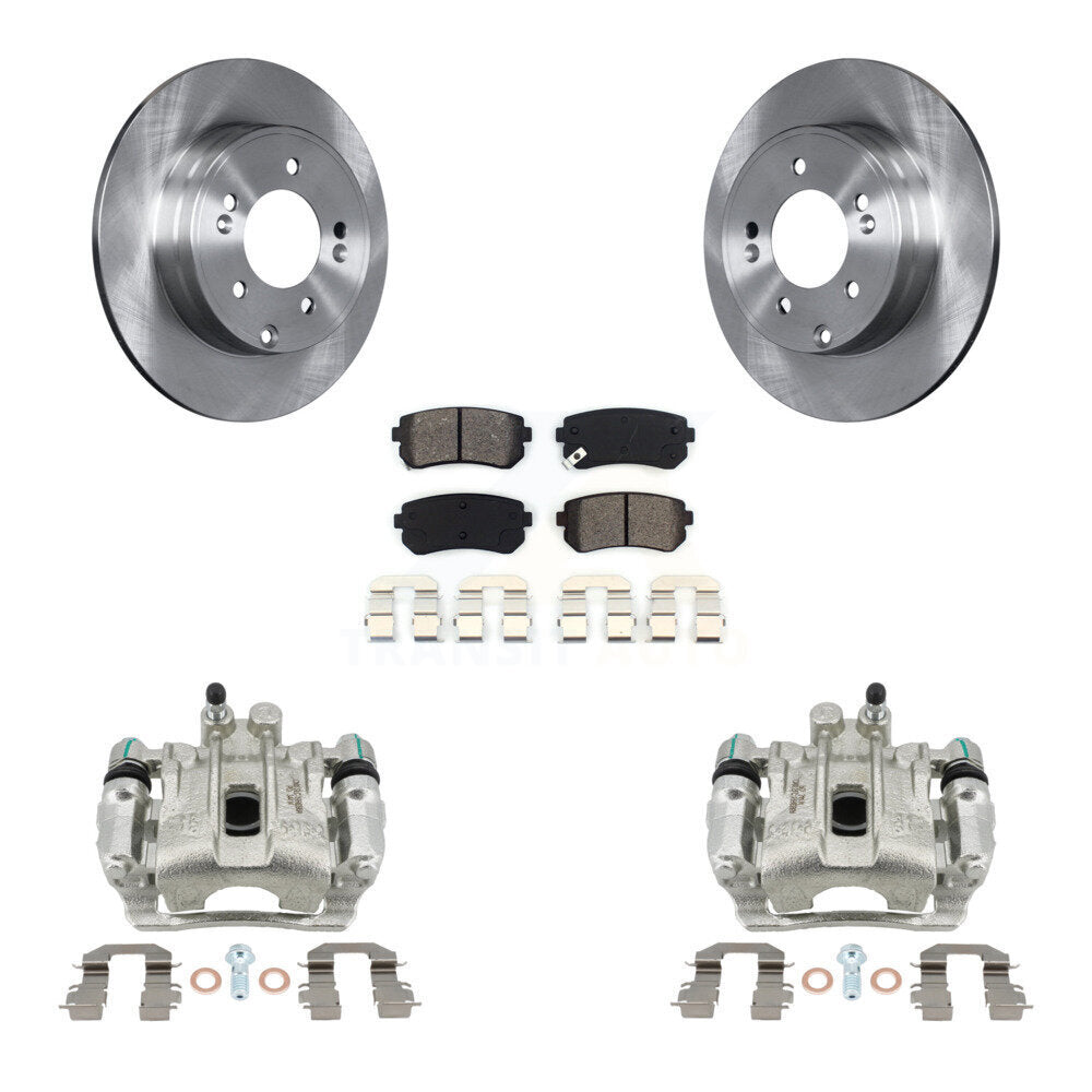 Transit Auto KC8-100414S Disc Brake Kit for 2015-2016 Hyundai Sonata - Rear product image