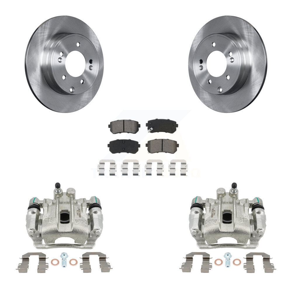 Transit Auto KC8-100415S Disc Brake Kit for 2016-2020 Hyundai Sonata, Kia Optima - Rear product image