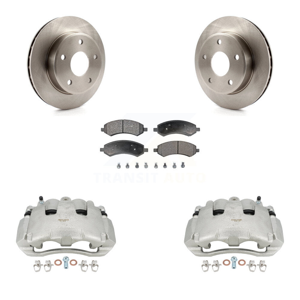 Transit Auto KC8-100415T Disc Brake Kit for 2005-2009 Mitsubishi Raider, Dodge Dakota - Front product image