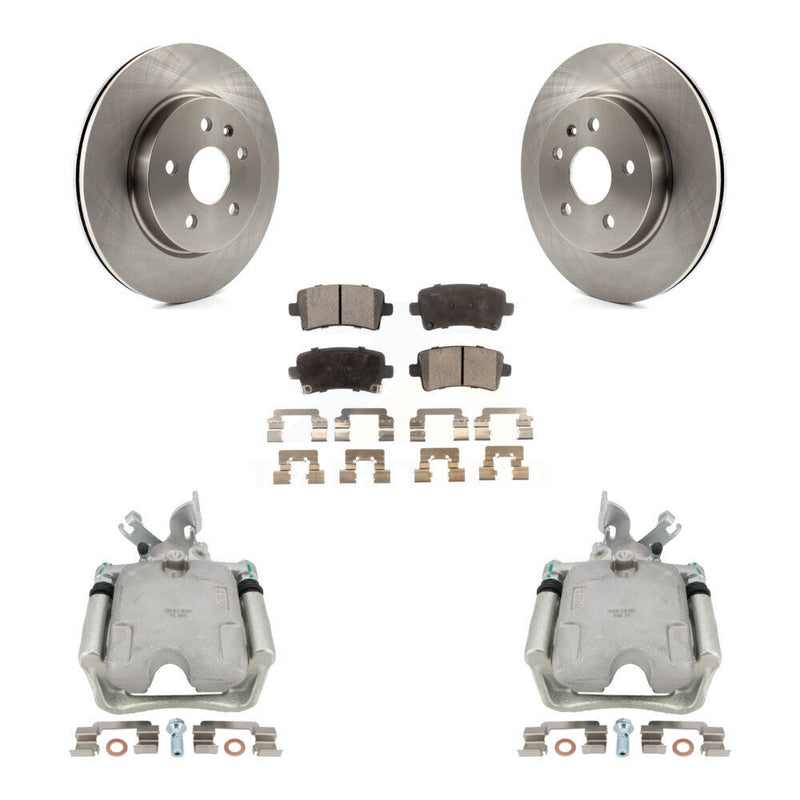 Transit Auto KC8-100416P Disc Brake Kit for 2010-2011 Buick Allure, Buick LaCrosse - Rear product image