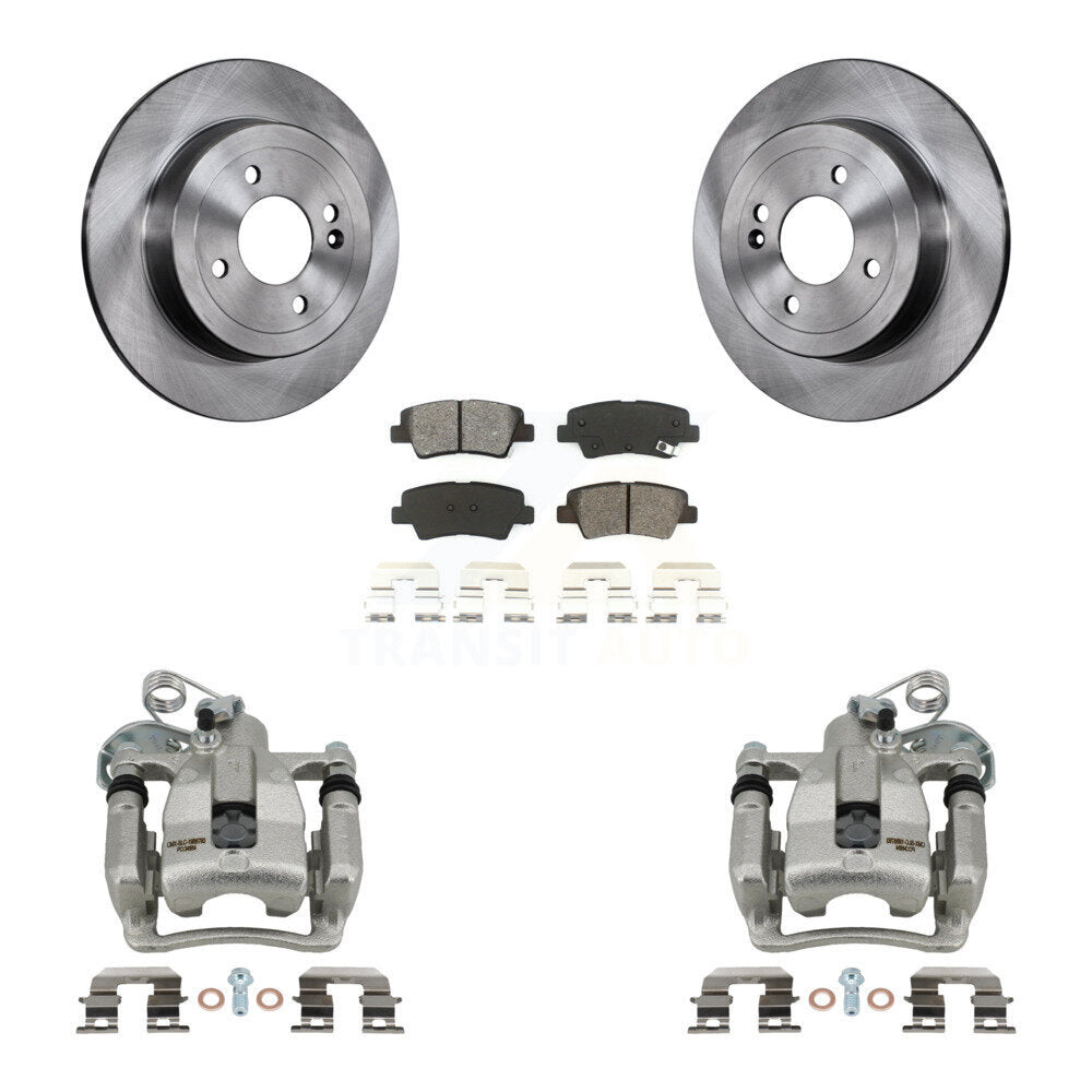 Transit Auto KC8-100416S Disc Brake Kit for 2012-2016 Hyundai Accent - Rear product image