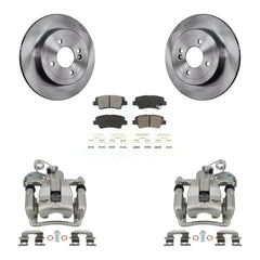 Transit Auto KC8-100416S Disc Brake Kit for 2012-2016 Hyundai Accent - Rear product image