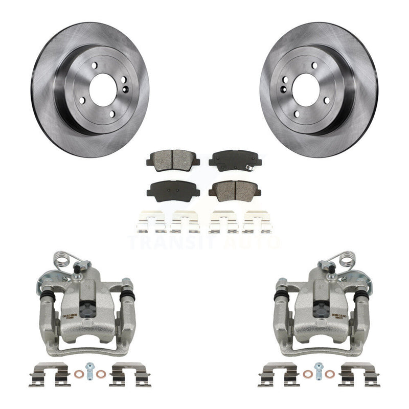 Transit Auto KC8-100416S Disc Brake Kit for 2012-2016 Hyundai Accent - Rear product image