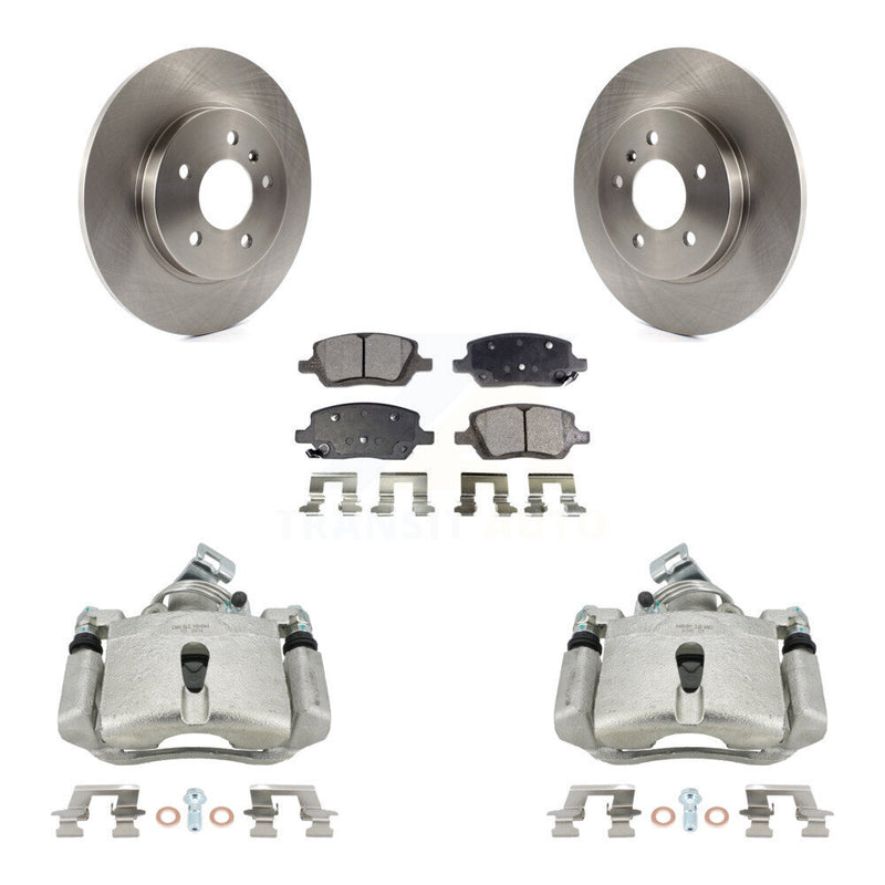 Transit Auto KC8-100418P Disc Brake Kit for 2005 Buick Terraza, Chevrolet Uplander, Pontiac Montana & more - Rear product image