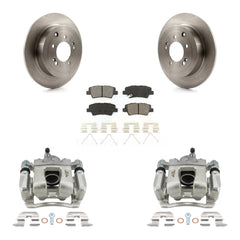 Transit Auto KC8-100418S Disc Brake Kit for 2016-2021 Hyundai Tucson, Kia Sportage - Rear product image
