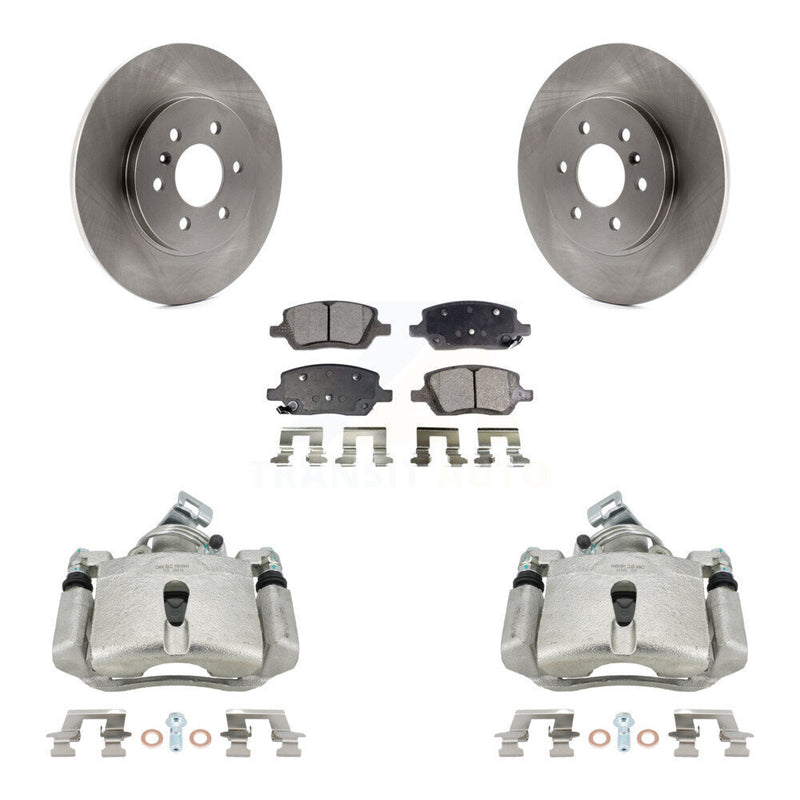 Transit Auto KC8-100419P Disc Brake Kit for 2006 Buick Terraza, Chevrolet Uplander, Pontiac Montana & more - Rear product image