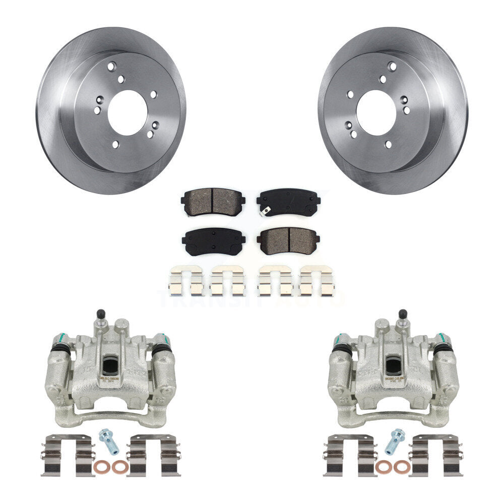 Transit Auto KC8-100421S Disc Brake Kit for 2010-2016 Kia Sportage, Hyundai Tucson - Rear product image