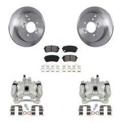 Transit Auto KC8-100421S Disc Brake Kit for 2010-2016 Kia Sportage, Hyundai Tucson - Rear product image