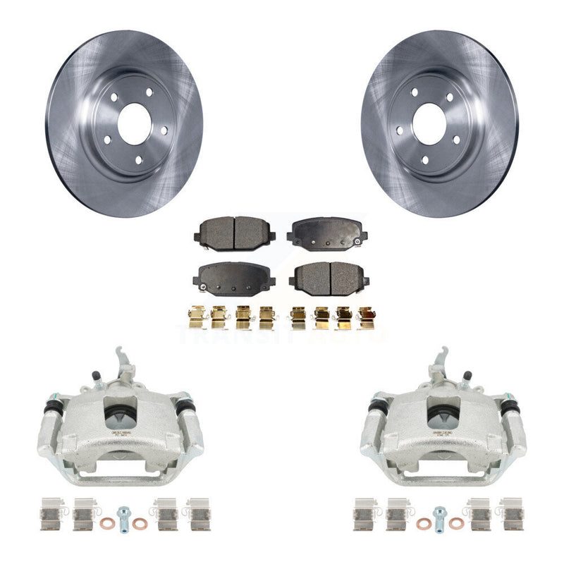 Transit Auto KC8-100422P Disc Brake Kit for 2014-2020 Dodge Journey - Rear product image