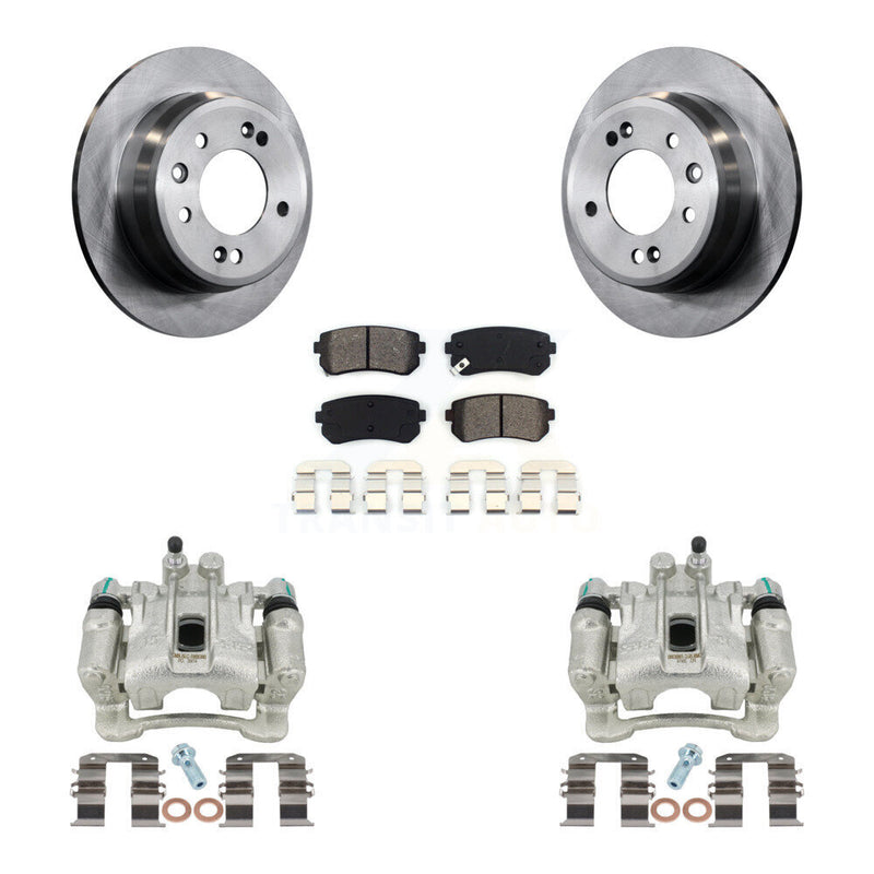 Transit Auto KC8-100422S Disc Brake Kit for 2010-2016 Kia Sportage, Hyundai Tucson - Rear product image