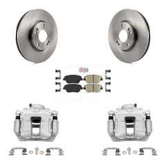 Transit Auto KC8-100423N Disc Brake Kit for 2011-2016 Kia Optima, Hyundai Sonata - Front product image