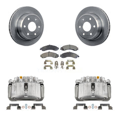 Transit Auto KC8-100424P Disc Brake Kit for 2000-2006 Chevrolet Silverado 1500, Cadillac Escalade, Cadillac Escalade ESV & more - Rear product image
