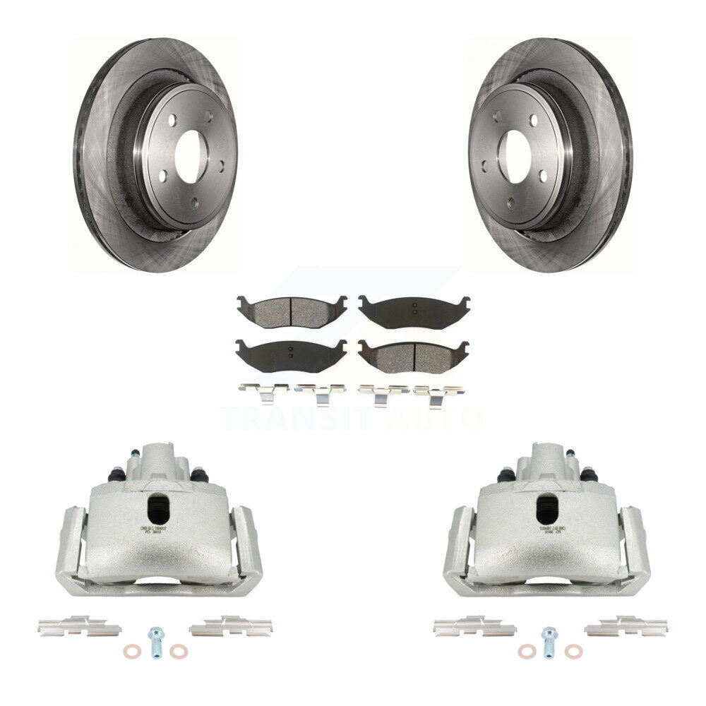 Transit Auto KC8-100425S Disc Brake Kit for 2004-2022 Ram 1500 Classic, Ram 1500, Dodge Ram 1500 & more - Rear product image