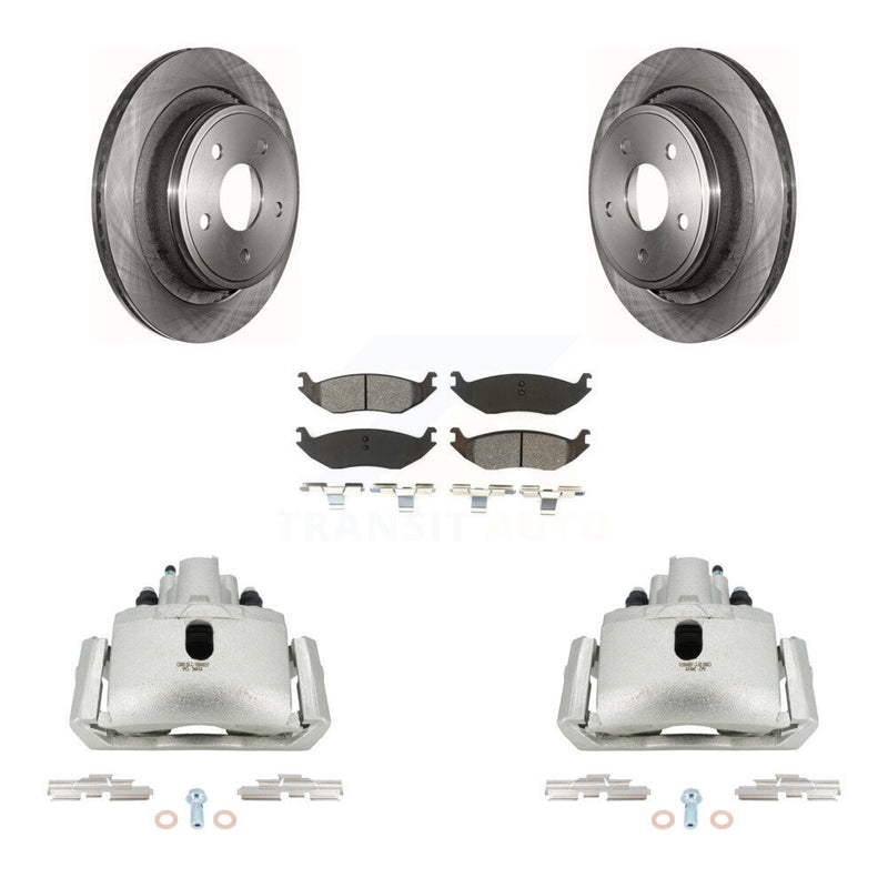 Transit Auto KC8-100425S Disc Brake Kit for 2004-2022 Ram 1500 Classic, Ram 1500, Dodge Ram 1500 & more - Rear product image