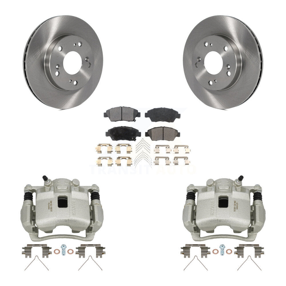 Transit Auto KC8-100425T Disc Brake Kit for 2002-2006 Honda Civic, Acura RSX - Front product image