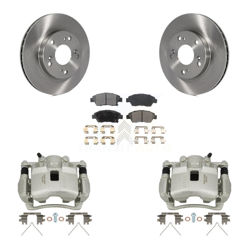 Transit Auto KC8-100425T Disc Brake Kit for 2002-2006 Honda Civic, Acura RSX - Front product image