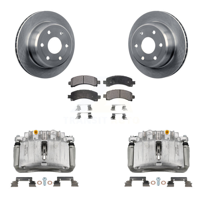 Transit Auto KC8-100427P Disc Brake Kit for 2002 Chevrolet Tahoe, GMC Yukon, GMC Yukon XL 1500 - Rear product image