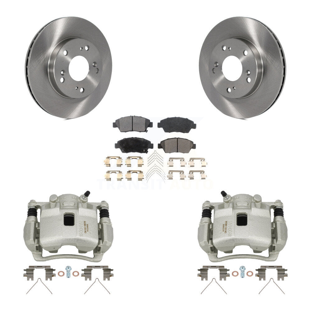 Transit Auto KC8-100428T Disc Brake Kit for 2006-2011 Honda Civic - Front product image