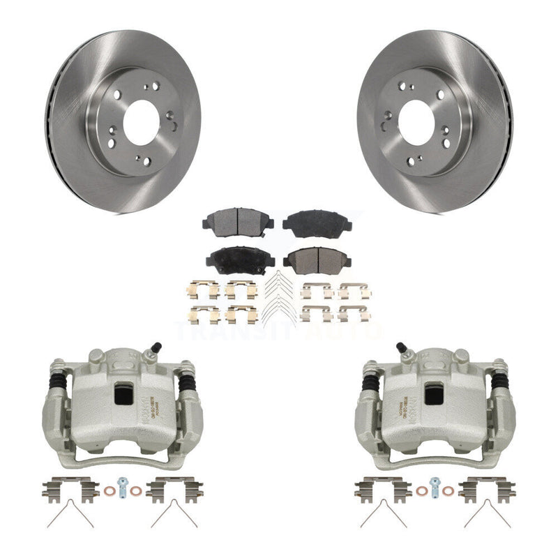Transit Auto KC8-100428T Disc Brake Kit for 2006-2011 Honda Civic - Front product image