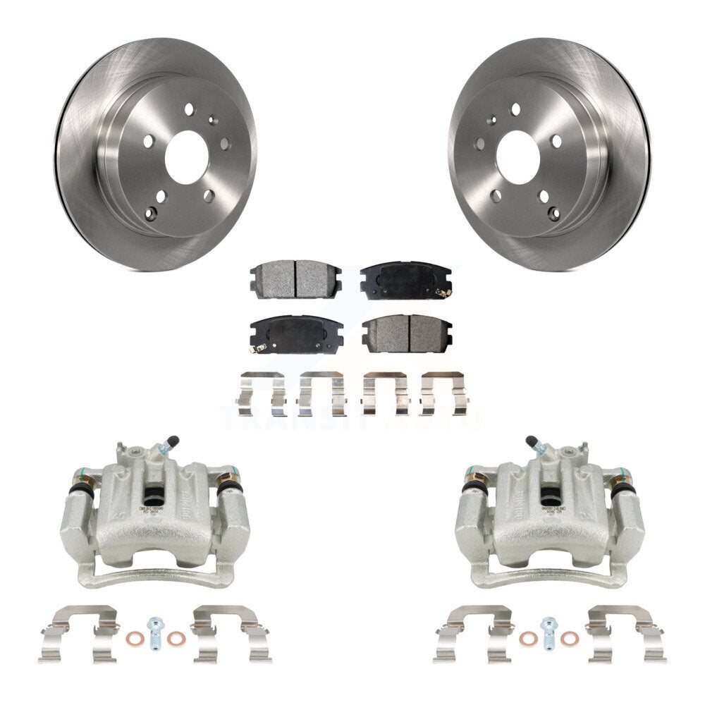 Transit Auto KC8-100429P Disc Brake Kit for 2010-2017 Chevrolet Equinox, GMC Terrain - Rear product image