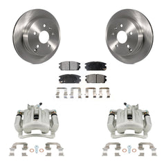 Transit Auto KC8-100429P Disc Brake Kit for 2010-2017 Chevrolet Equinox, GMC Terrain - Rear product image