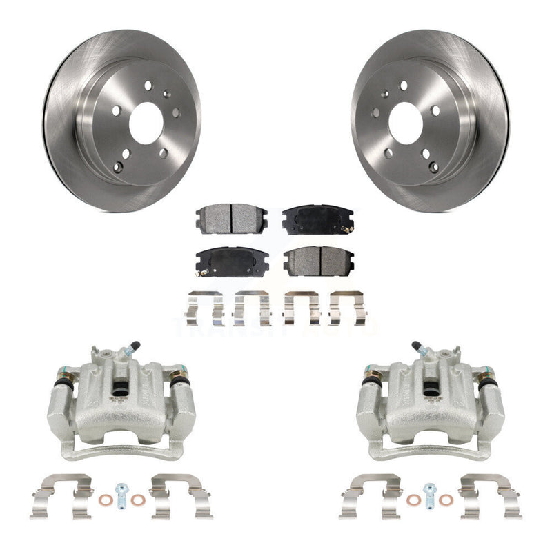 Transit Auto KC8-100429P Disc Brake Kit for 2010-2017 Chevrolet Equinox, GMC Terrain - Rear product image