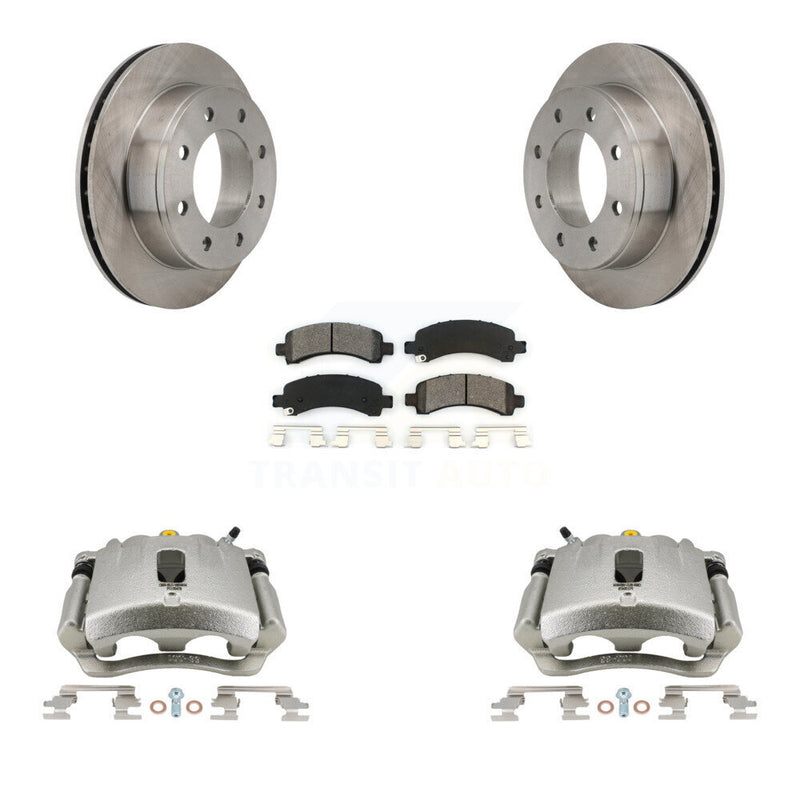 Transit Auto KC8-100430S Disc Brake Kit for 2007-2014 Chevrolet Express 3500, GMC Savana 3500, Chevrolet Express 2500 & more - Rear product image