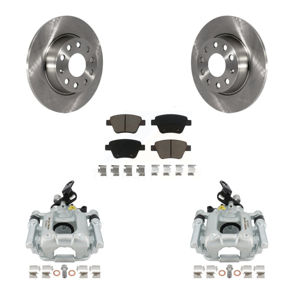 CMX KC8-100431C Disc Brake Kit for 2010-2016 Volkswagen GTI, Volkswagen Beetle, Volkswagen Golf & more - Rear product image