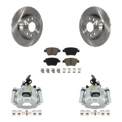 CMX KC8-100431C Disc Brake Kit for 2010-2016 Volkswagen GTI, Volkswagen Beetle, Volkswagen Golf & more - Rear product image