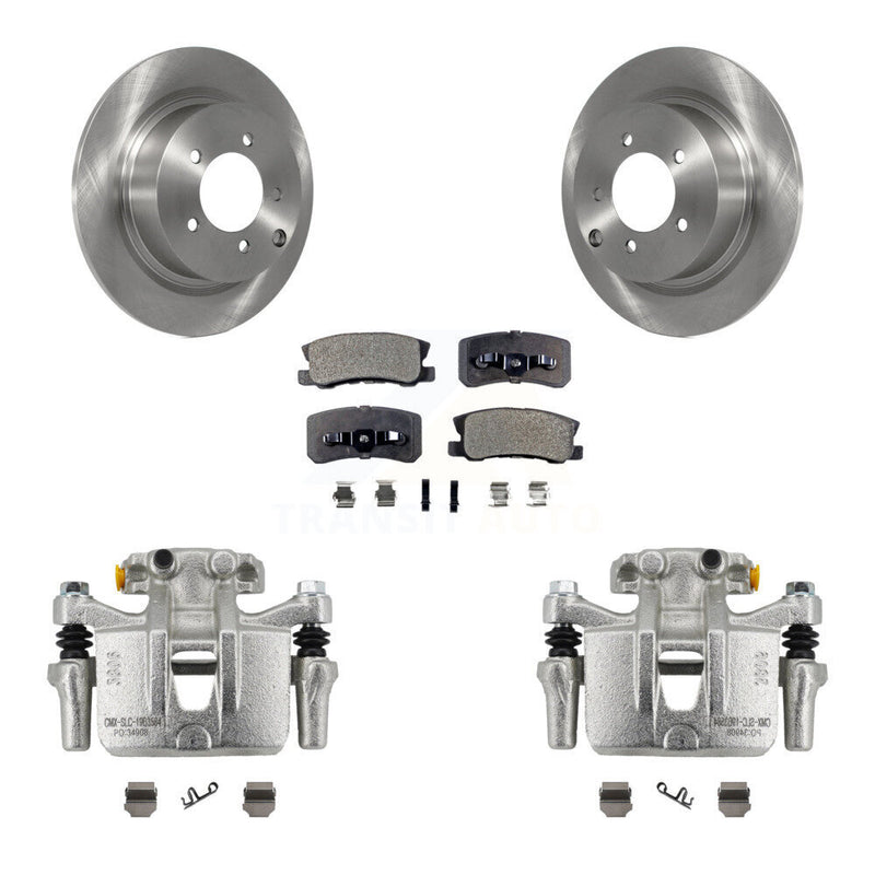 Transit Auto KC8-100431P Disc Brake Kit for 2011-2013 Mitsubishi Outlander - Rear product image