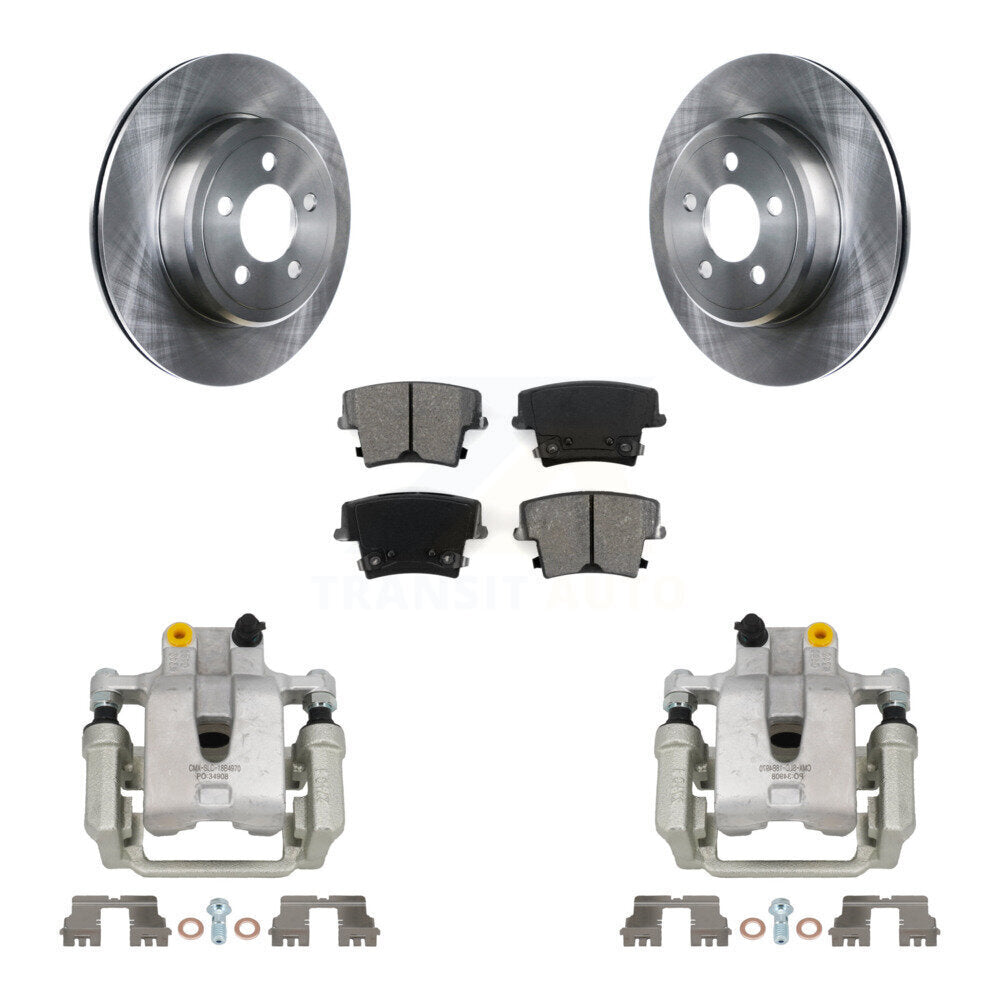 Transit Auto KC8-100432S Disc Brake Kit for 2006-2021 Chrysler 300, Dodge Challenger, Dodge Magnum - Rear product image