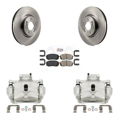 Transit Auto KC8-100433N Disc Brake Kit for 2016-2020 Kia Optima, Hyundai Sonata - Front product image
