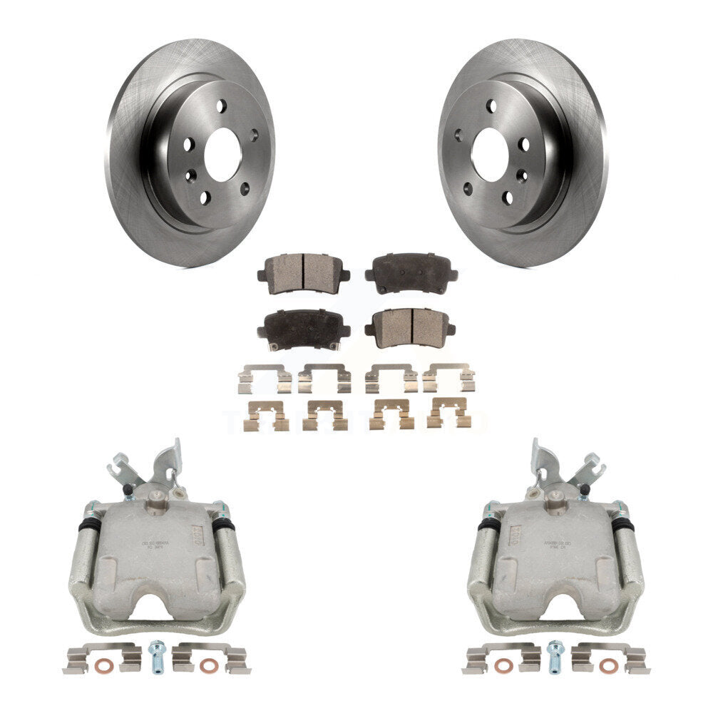 Transit Auto KC8-100434P Disc Brake Kit for 2011-2017 Buick LaCrosse, Buick Regal - Rear product image