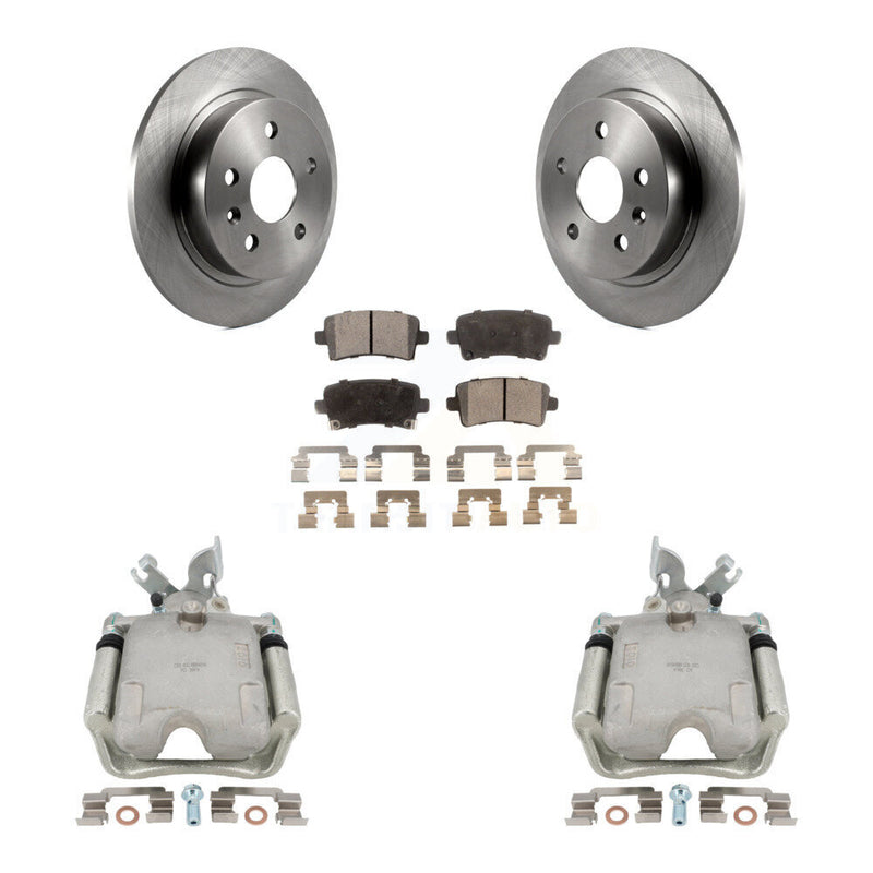 Transit Auto KC8-100434P Disc Brake Kit for 2011-2017 Buick LaCrosse, Buick Regal - Rear product image