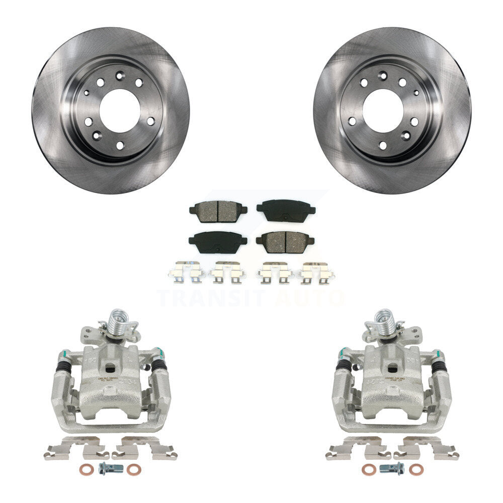 Transit Auto KC8-100434S Disc Brake Kit for 2006-2013 Mazda 6, Lincoln MKZ, Ford Fusion & more - Rear product image