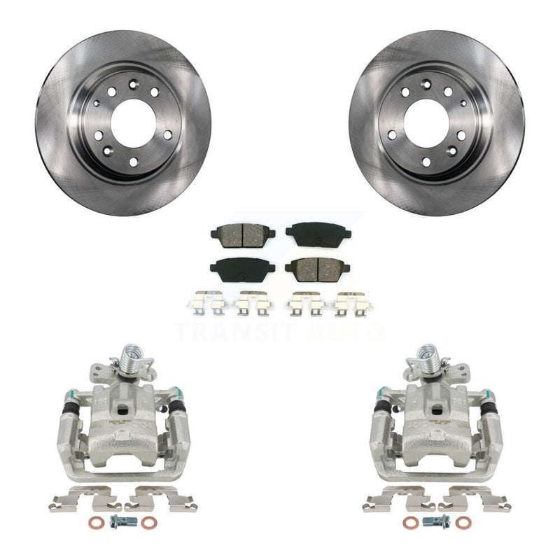 Transit Auto KC8-100434S Disc Brake Kit for 2006-2013 Mazda 6, Lincoln MKZ, Ford Fusion & more - Rear product image