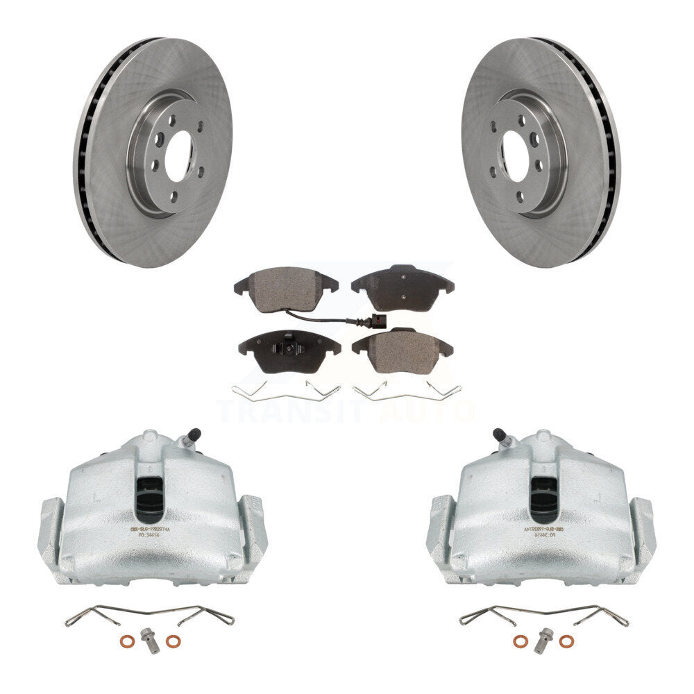 Transit Auto KC8-100434T Disc Brake Kit for 2009-2012 Volkswagen CC - Front product image